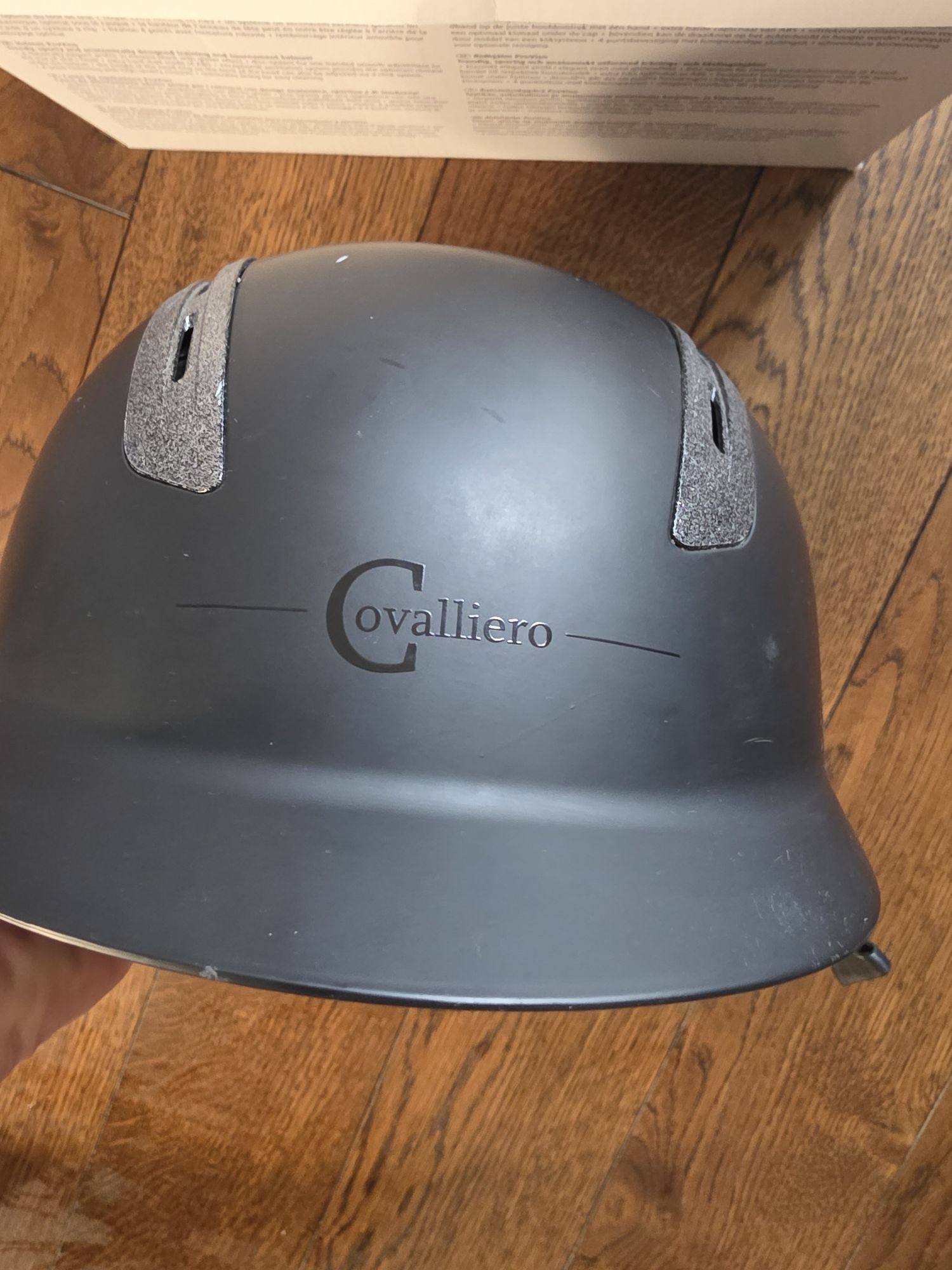 Kask jeżdziecki Cavalliero 52-56 z regulacja