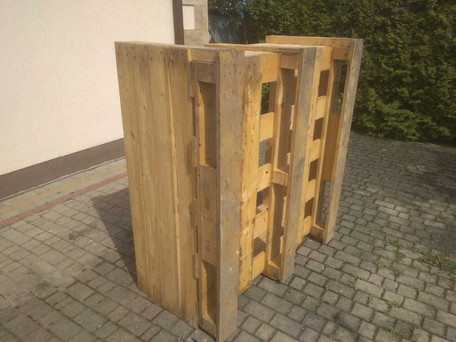 Skrzyniopaleta  drewniana duża 170x160x60 możliwy transport
