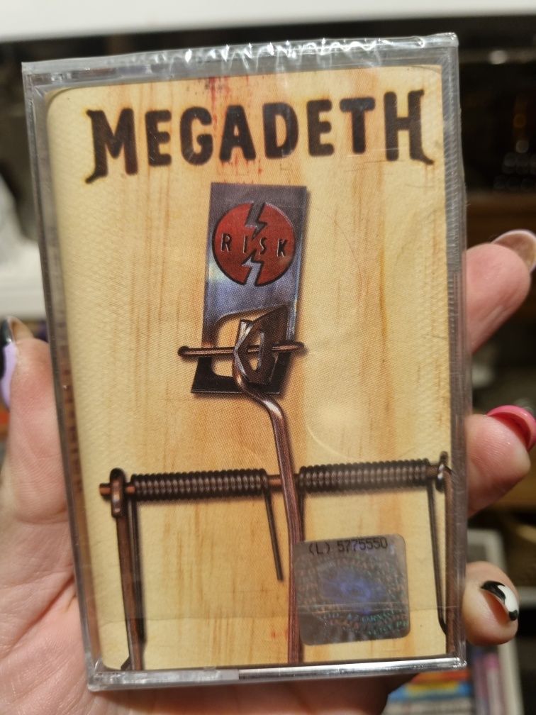 Kaseta magnetofonowa Megadeth Risk