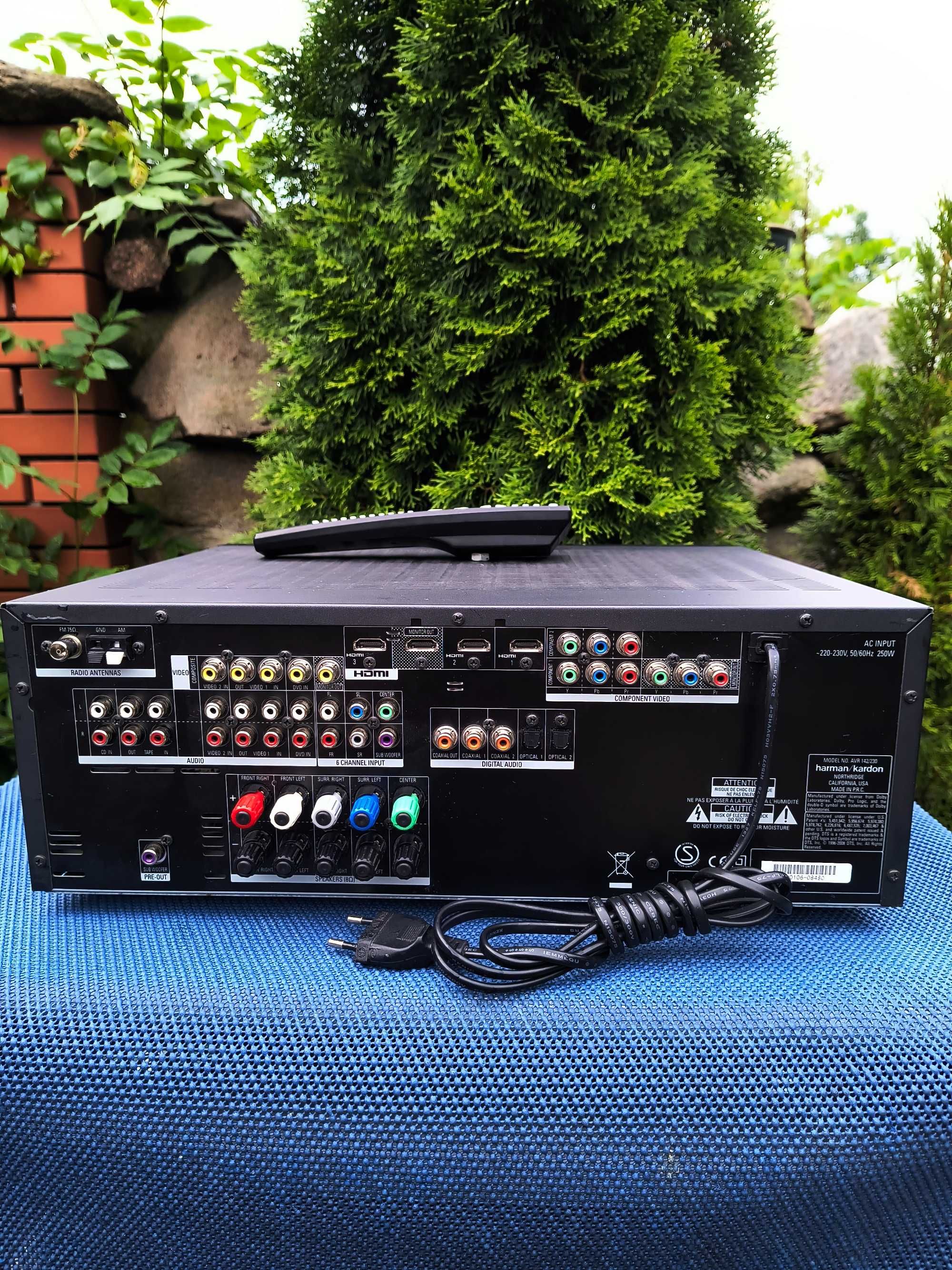 Wzmacniacz HARMAN KARDON AVR-142 Amplituner  5,1 / HDMI / DTS