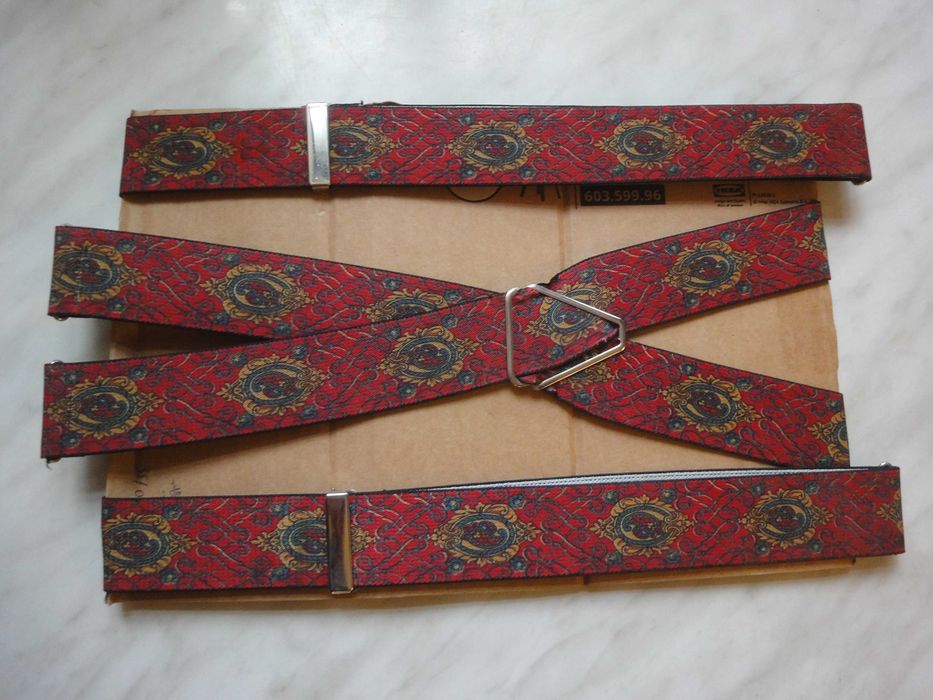 Чоловічі підтяжки для штанів 120 см/35 мм, Brevete S.G.D.G. France