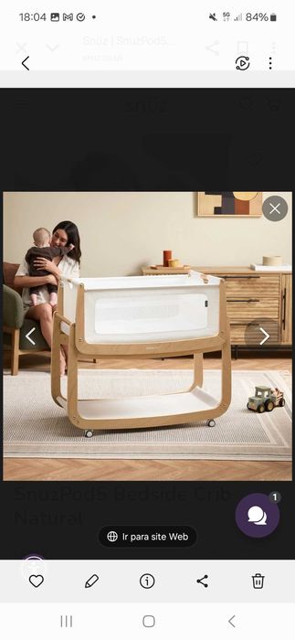 Berço Snuzpod 3 em 1