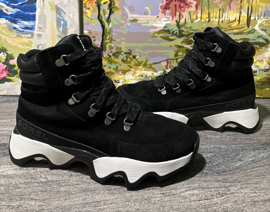 Черевикі жіночі чорні SOREL 39 розмір устілка 25см