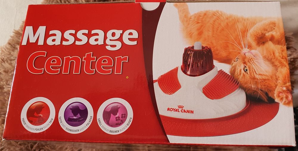 Royal Canin Massage Center.