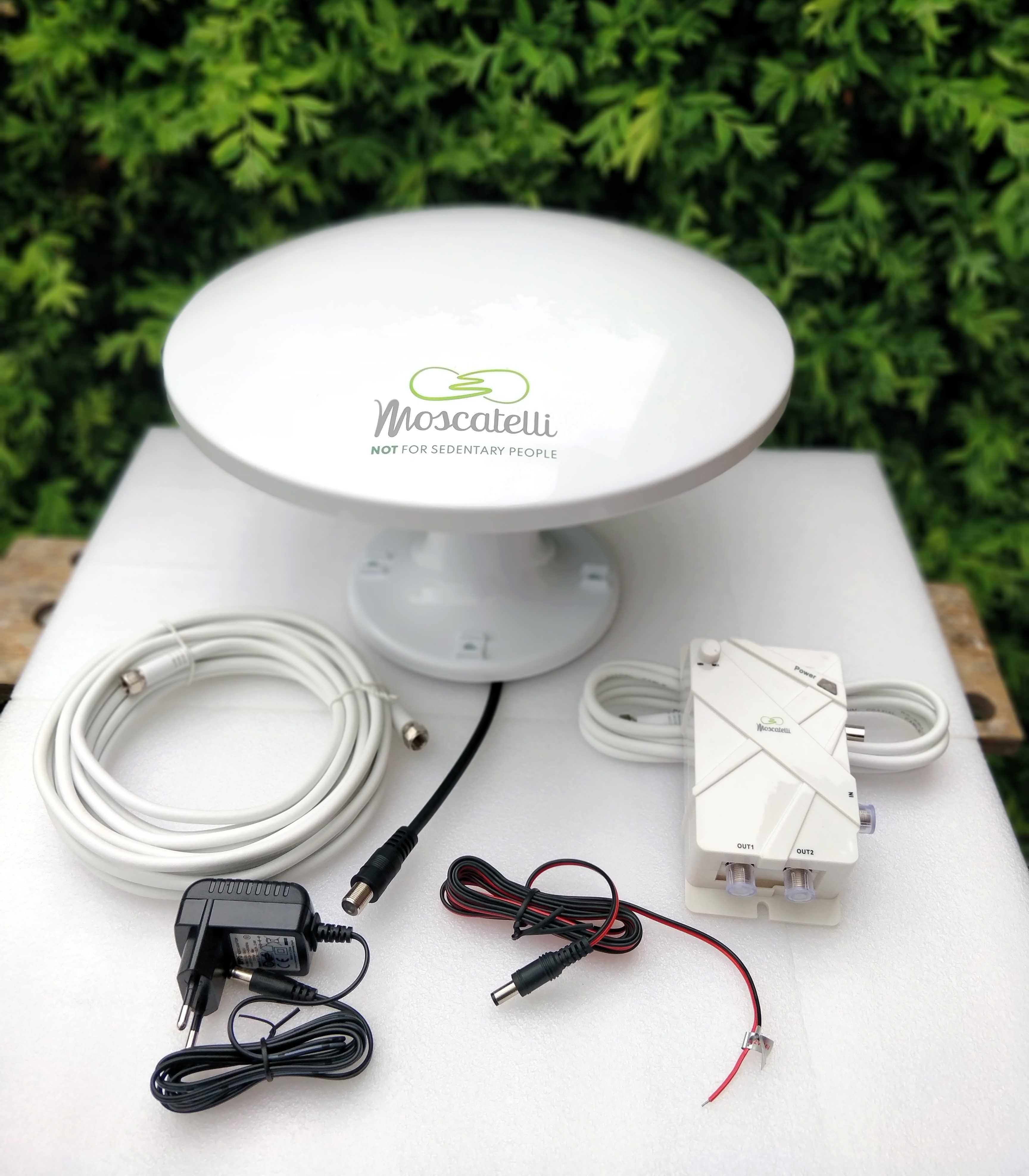 Antena Omnidirecional Terrestre Exterior Moscatelli - 4G LTE DVB-T/T2