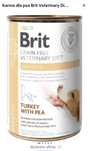 Brit Hepatic, karma mokra dla psa 400g x6