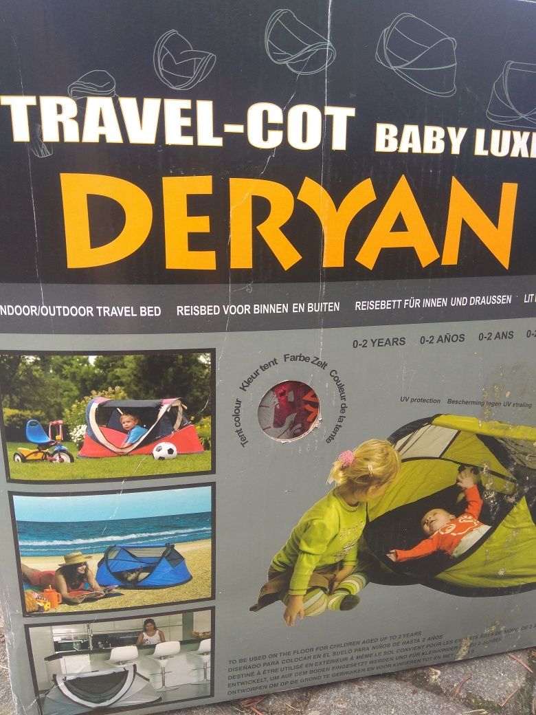 Łóżeczko podróżne - namiot Baby Luxe marki Deryan