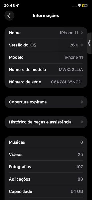 Iphone 11   ** leia o anuncio***