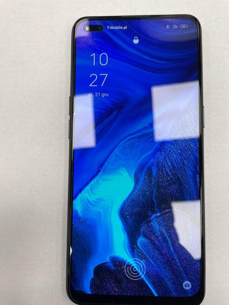 Telefon oppo Reno 4 reno4 czarny 8gb tam 128 GB pamięci 8/128