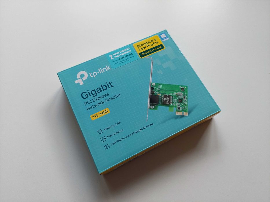 Гігабітний мережевий адаптер PCI Express TP-LINK TG-3468