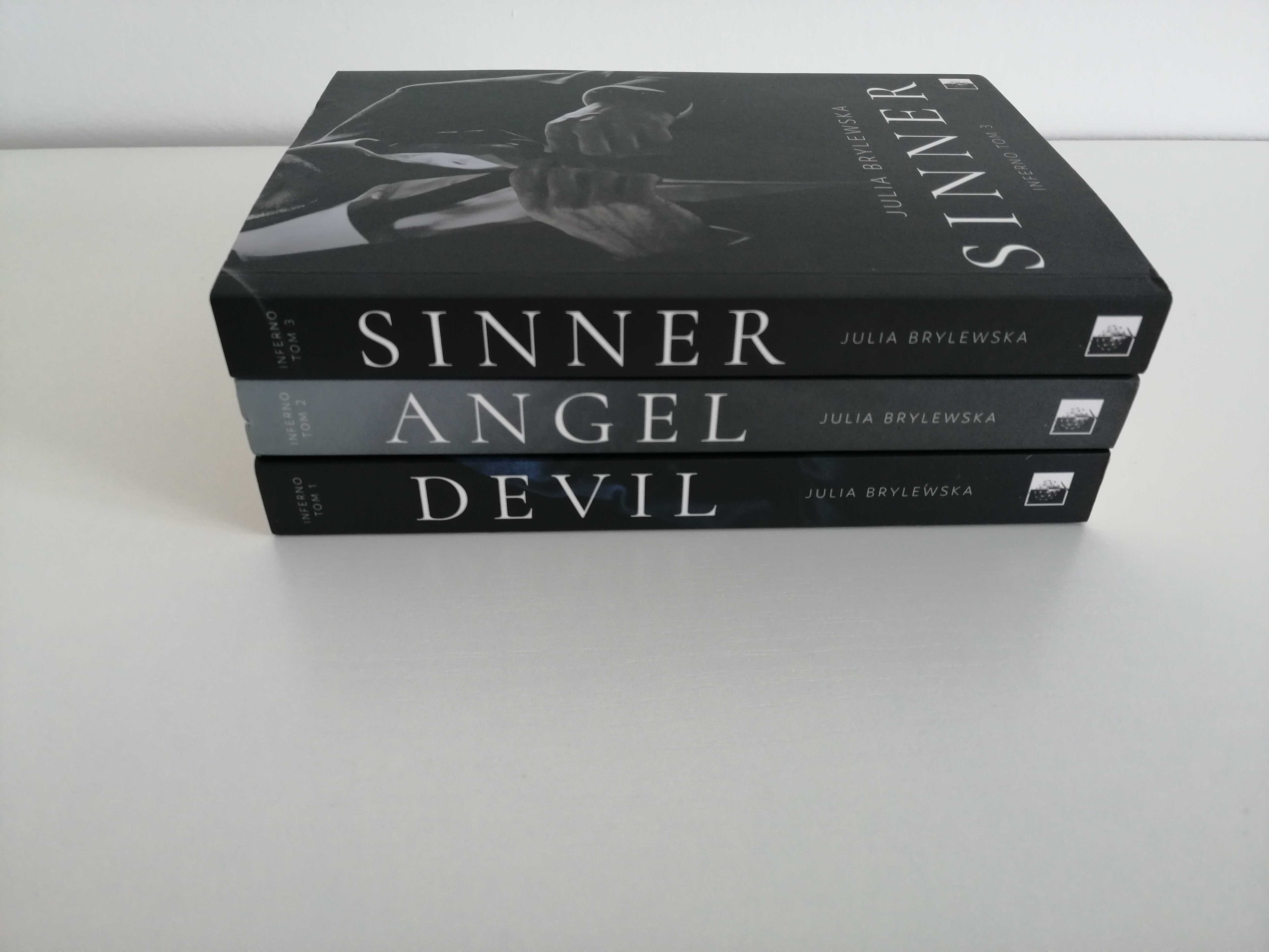 książki Devil + Angel + Sinner