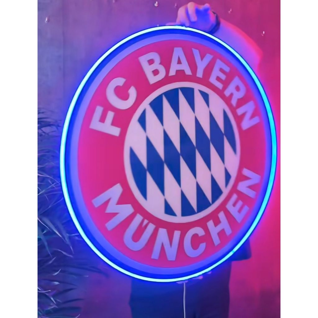 Logotipo Iluminado em Neon Flex e Resina – Feito à Medida