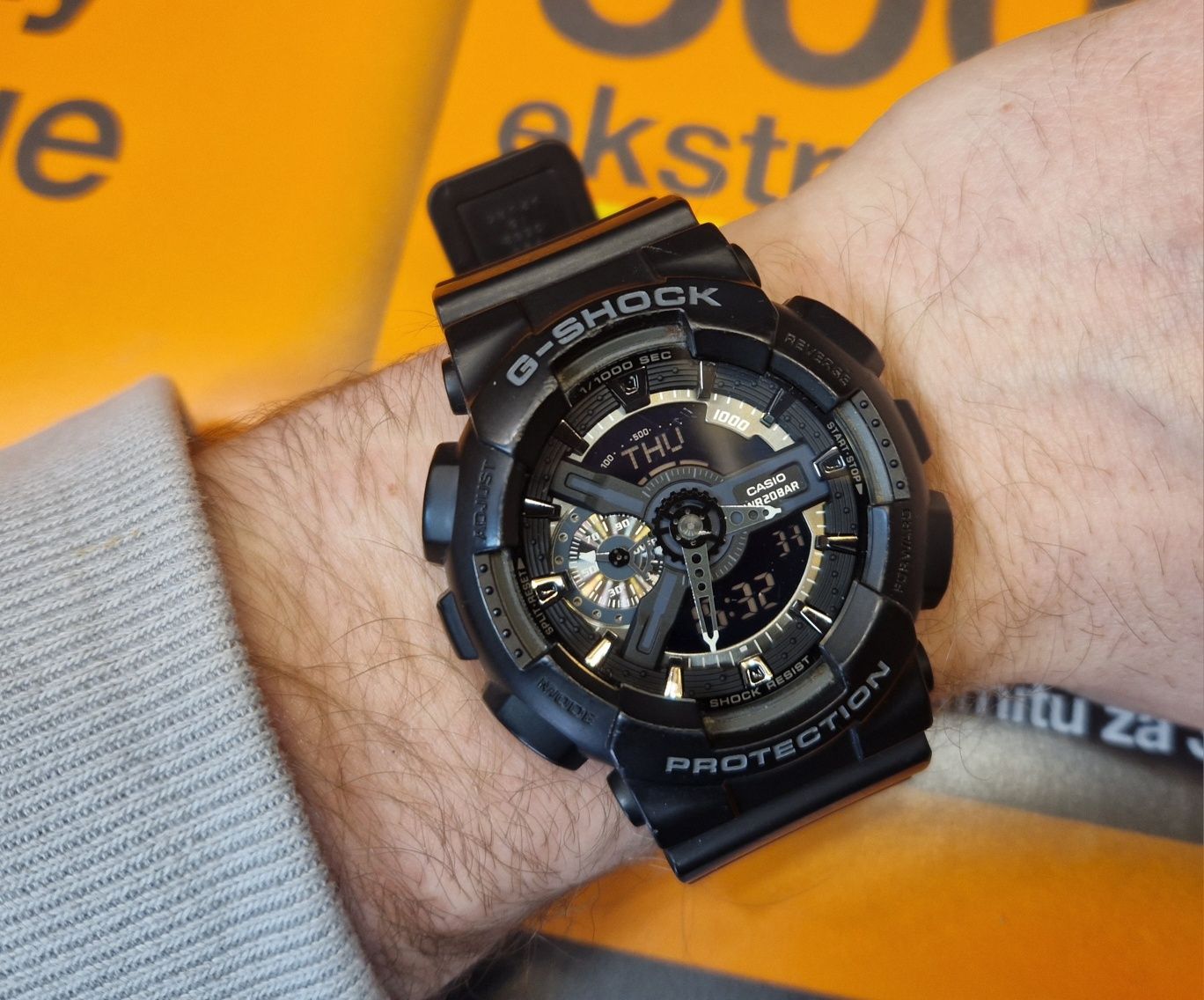 Zegarek CASIO G-SHOCK GA-110 black