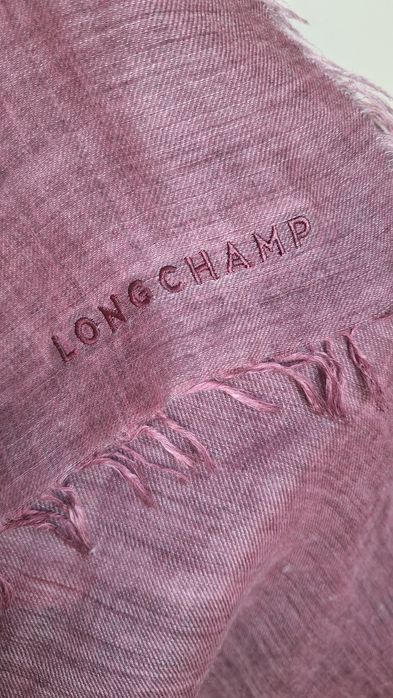 Longchamp - encharpe lã e seda