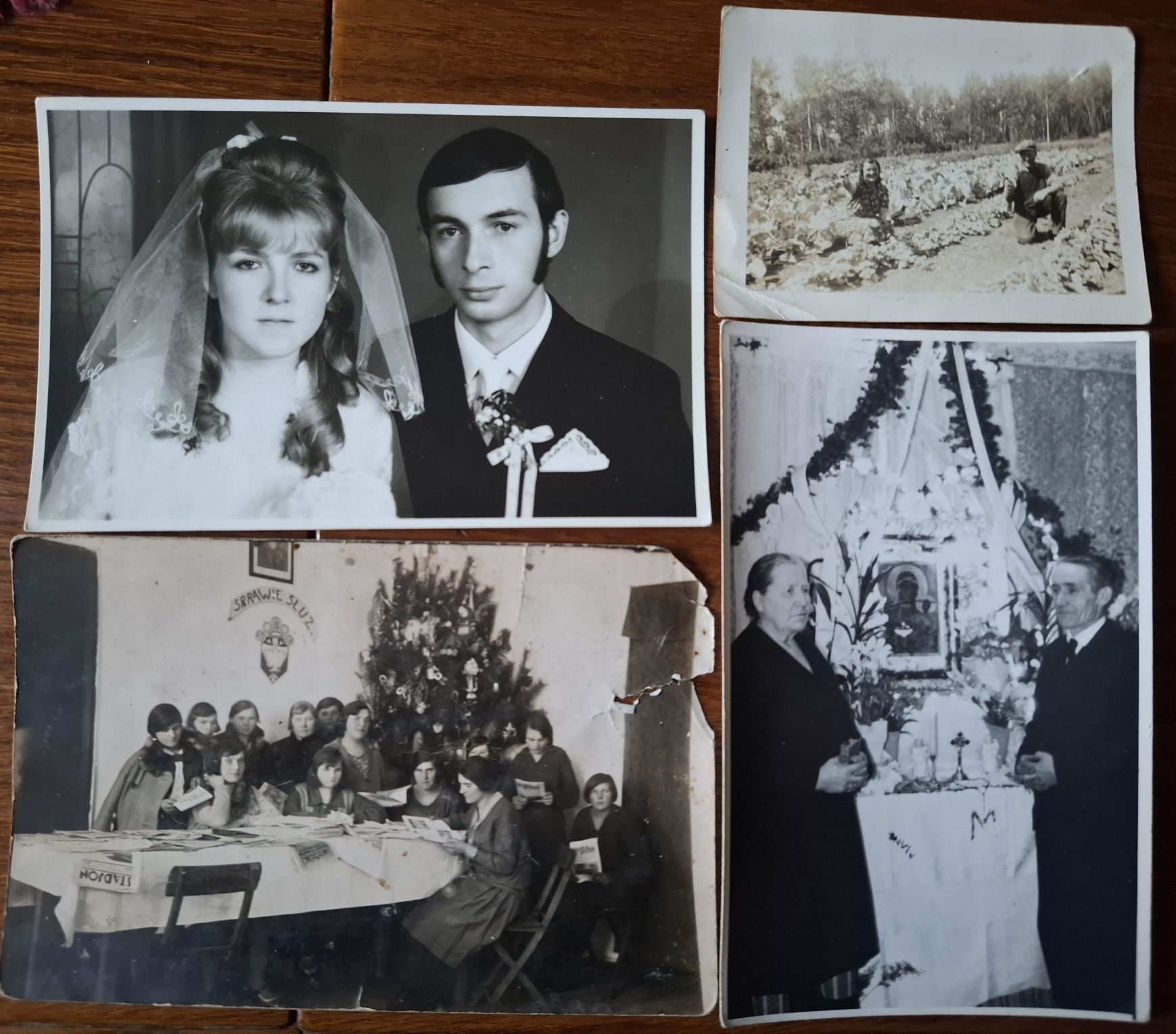 Stare, przedwojenne prywatne fotografie.