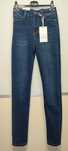 Spodnie jeansy damskie rurki granat M.sara push up