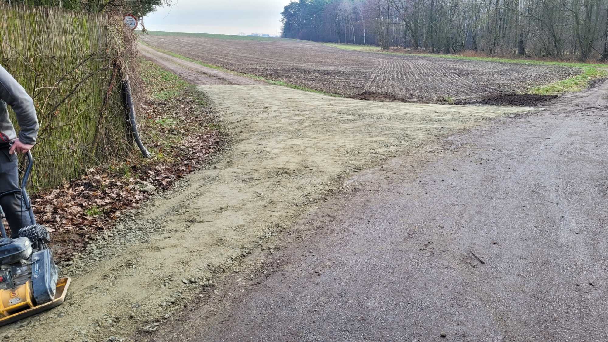 Utwardzanie podjazdów, łatanie dziur, równanie dróg, podjazd garażowy!