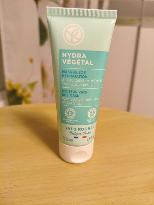 Nawilżająca maseczka SOS od Yves Rocher  Hydra Végétal, 75 ml