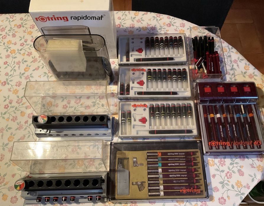 Conjunto de canetas ROTRING