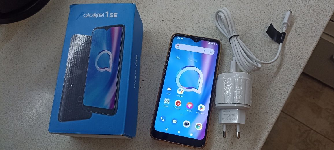 Продам смартфон ALCATEL 1SE (5030S) 4/128GB Dual SIM Power Gray б/у