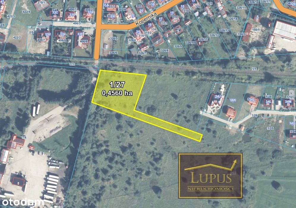 Działka w sercu Warmii w Braniewie