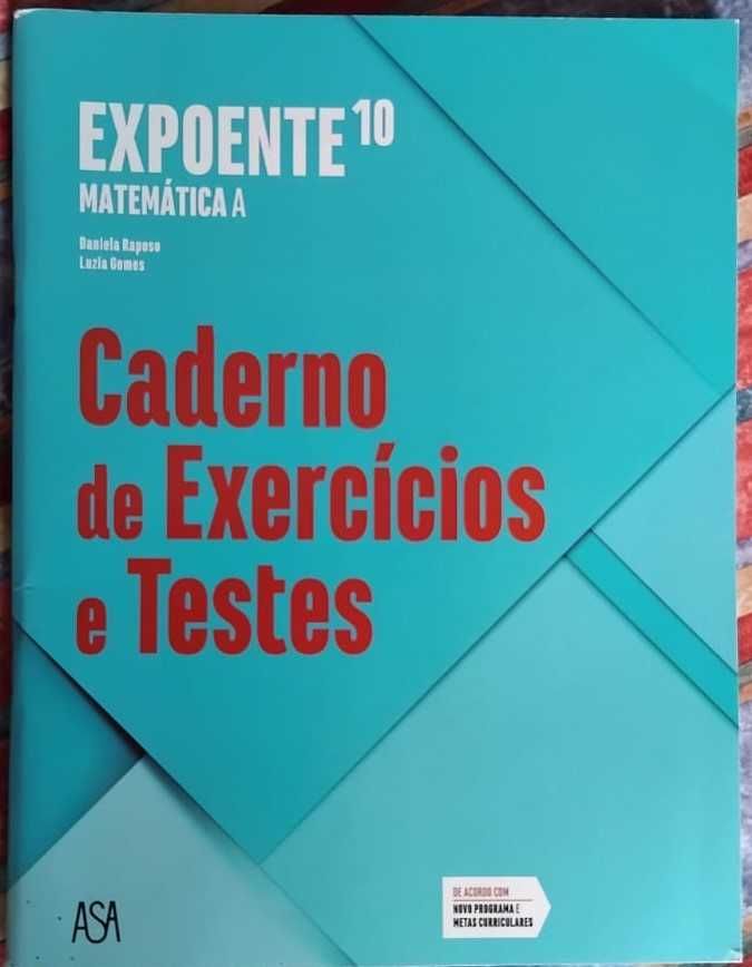Expoente 10º ano - Caderno de Exercícios e Testes