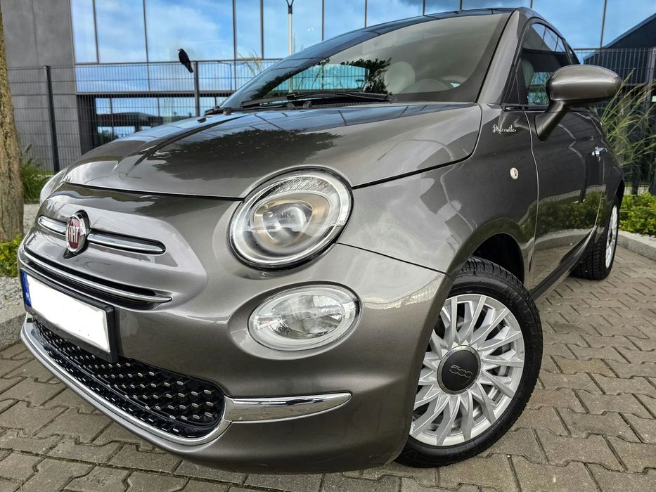 Fiat 500 HIT21tys.km!!!Fiat 500 v.Dolcevita Hybryda 70KM Model2022!!