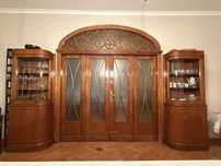 przepiękne drzwi wraz z bocznymi zabudowanymi Art Deco