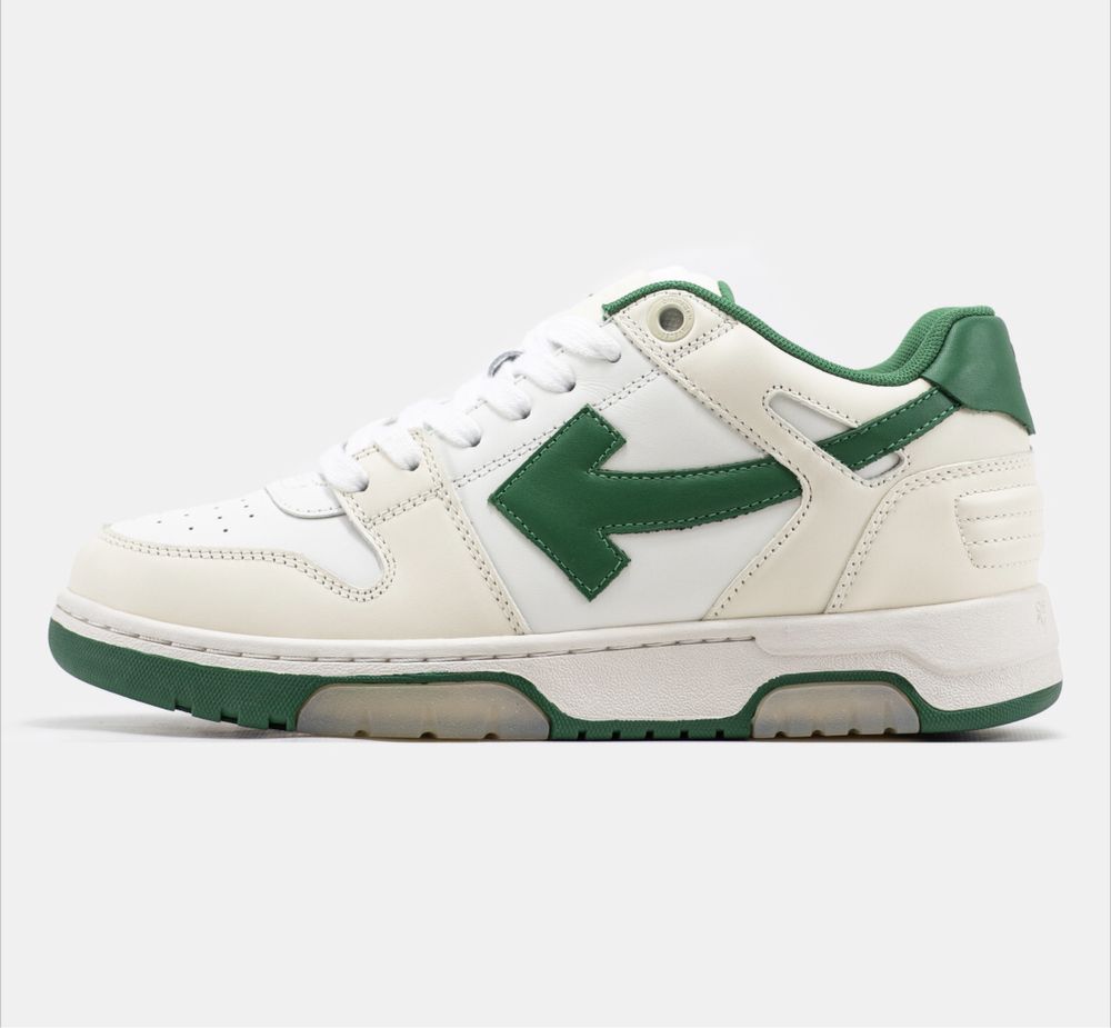 Кросівки Чоловічі Off-White Out of Office Green 41-45 люкс