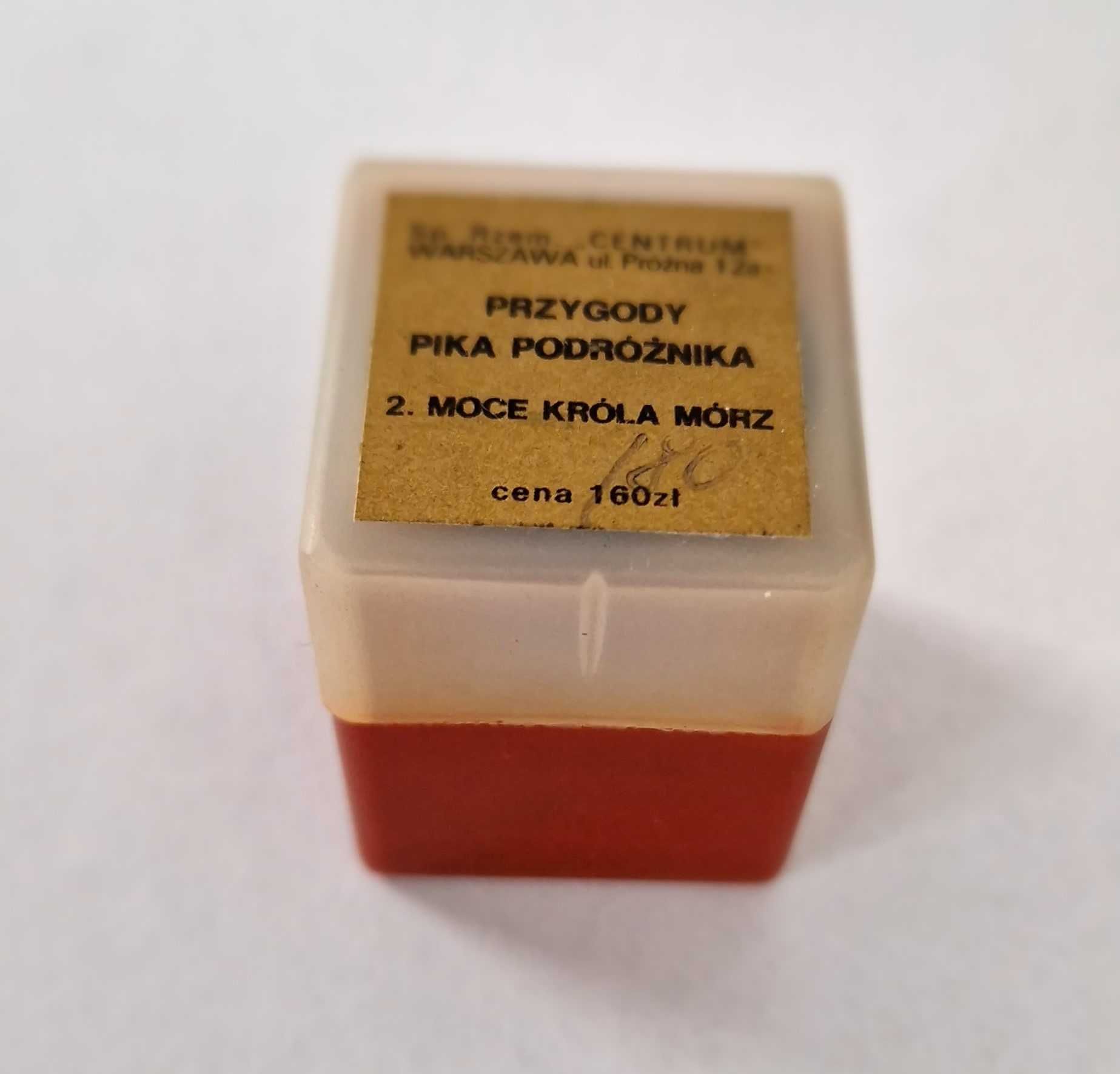 Przygody Pika Podróżnika Bajka, klisza na rzutnik Ania, Jacek z PRL