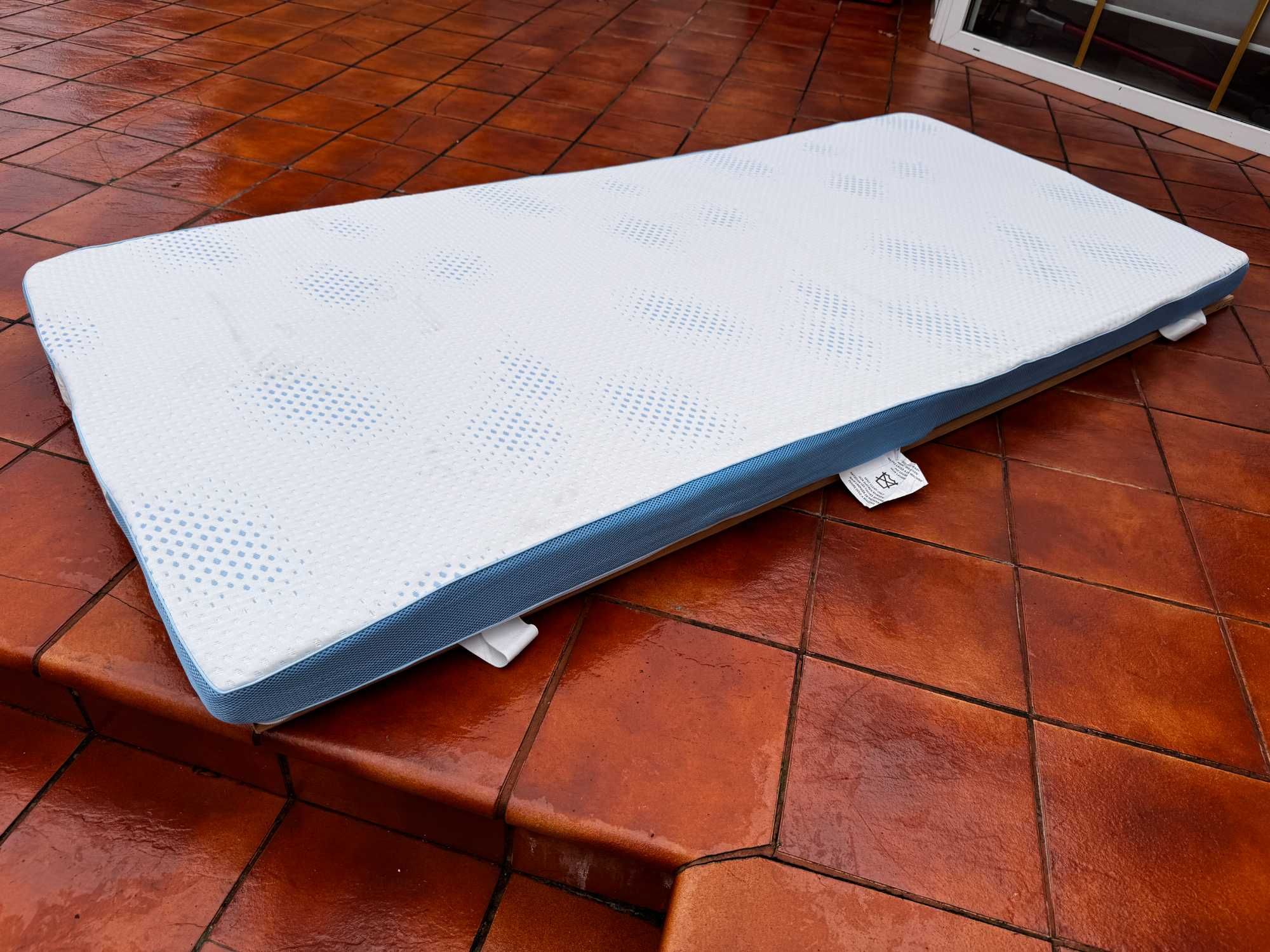 materac top nakładka na materac kanapa wersalka 90x200 wys. 8 cm
