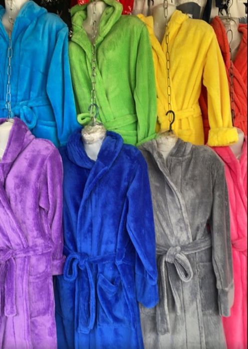 Жіночий махровий халат