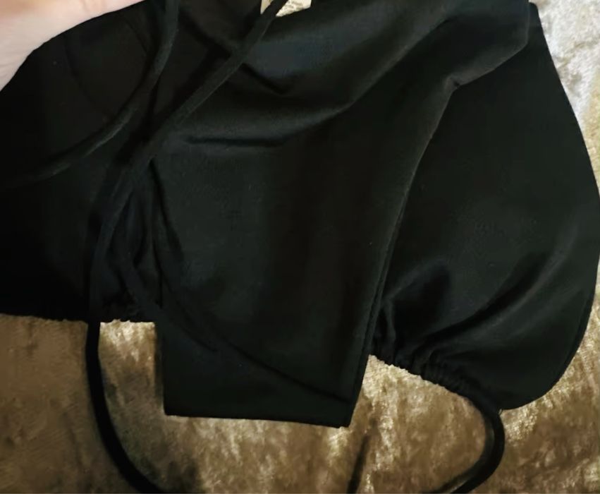 чорне модне міні бікіні купальник жіночий