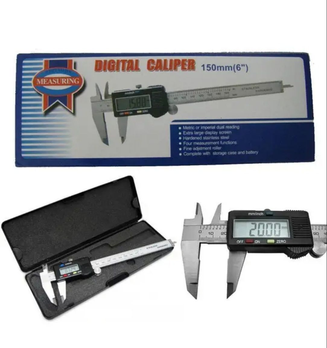 Штангенциркуль электронный с LCD дисплеем Digital caliper 150мм