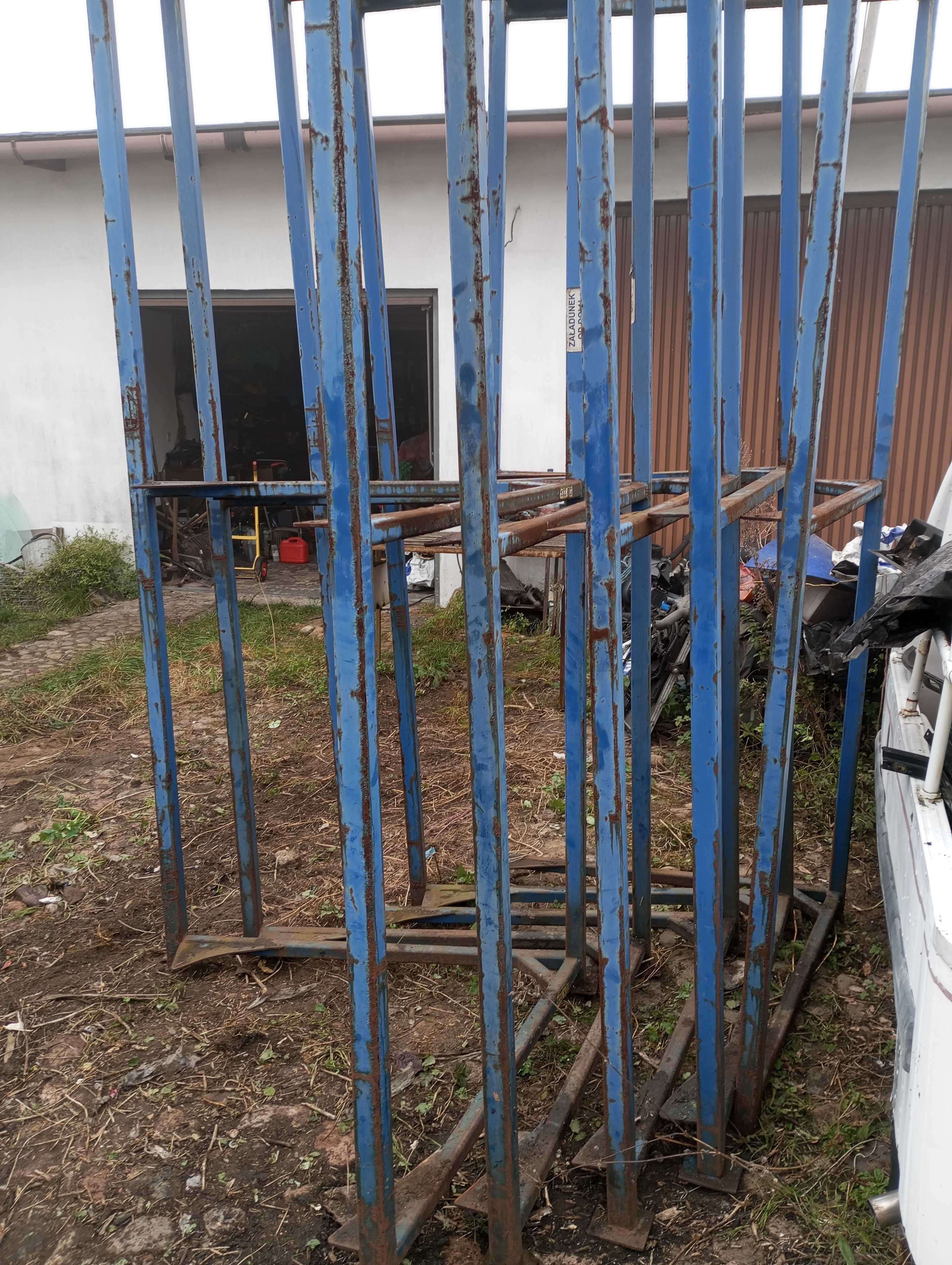 Regał magazynowy wysoki 280cm palety solidny 1,6 tony