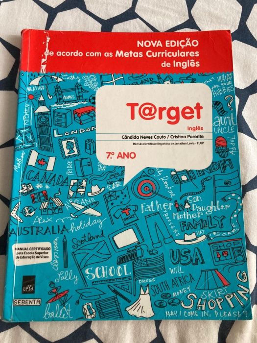 Target Livro de Inglês 7ºAno e Caderno de Atividades