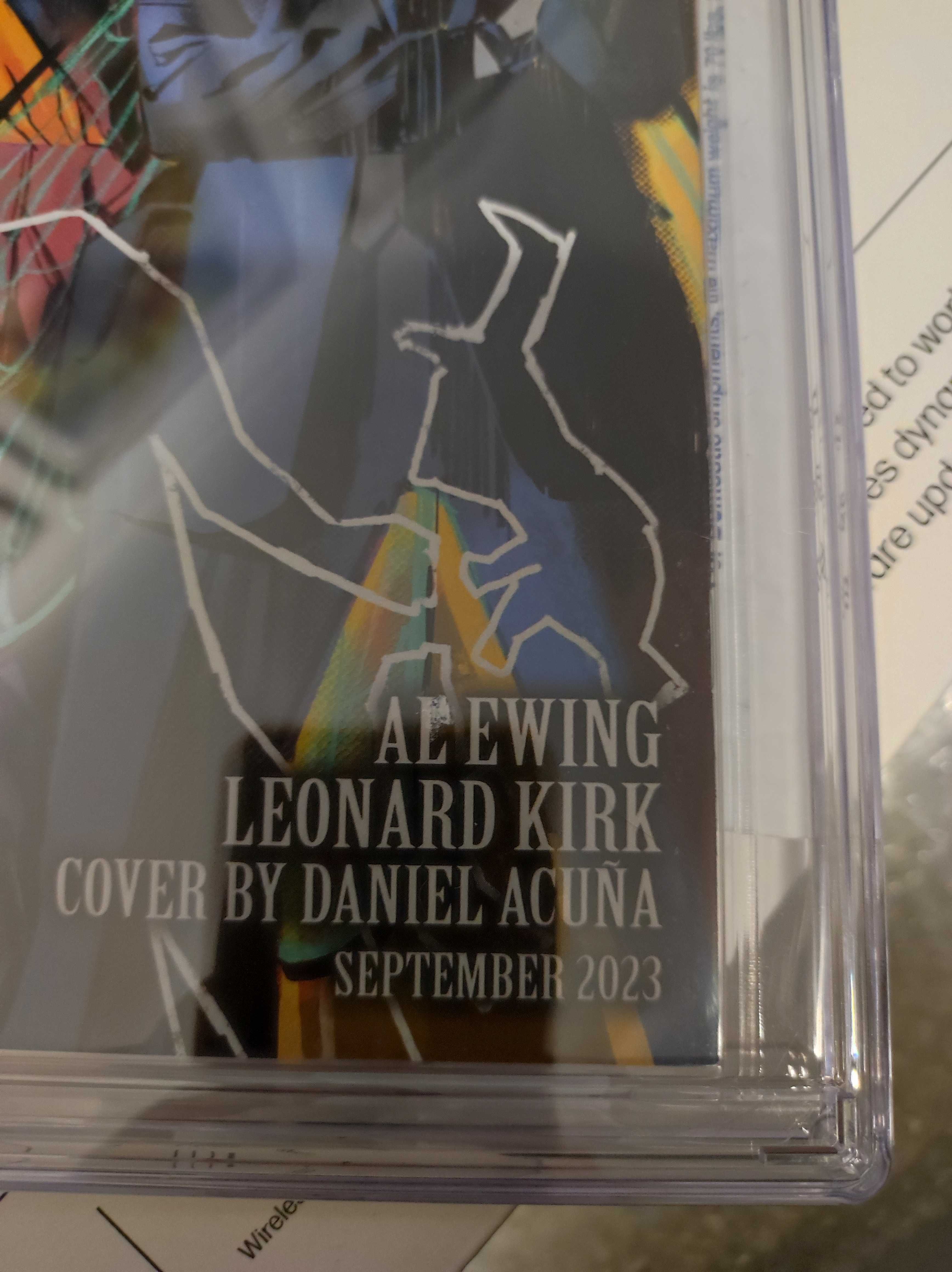 Weapons of vengeance alpha #1 CGC 9.0 assinado Frank Miller