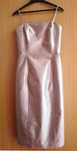 Vestido rosa seco 100% seda natural Tintoretto