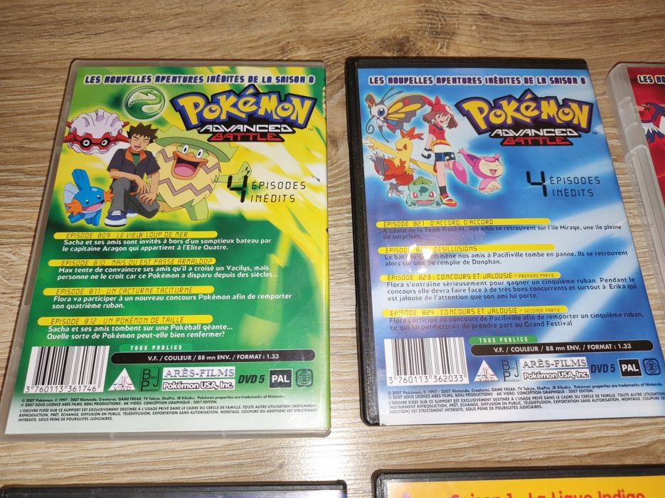 Pokemon 6 Płyt DVD (komplet)