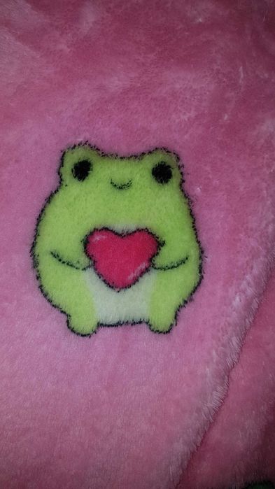 Теплое пушистое худи лягушки snuddie плюшевое платье-одеяло Primark