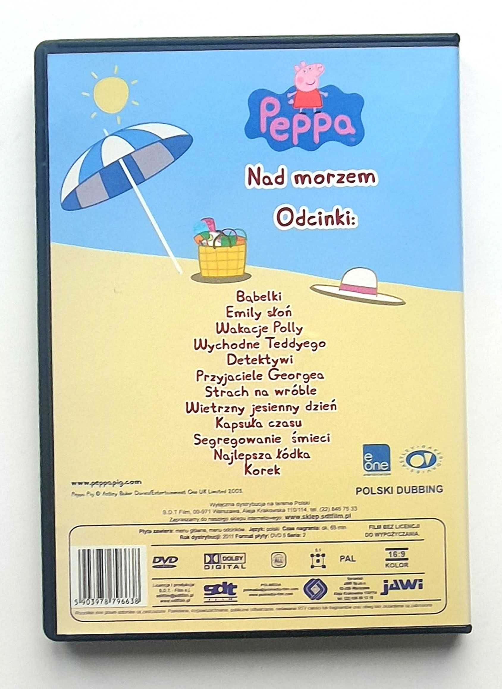 Świnka Peppa: Nad morzem, Peppa Pig, film DVD