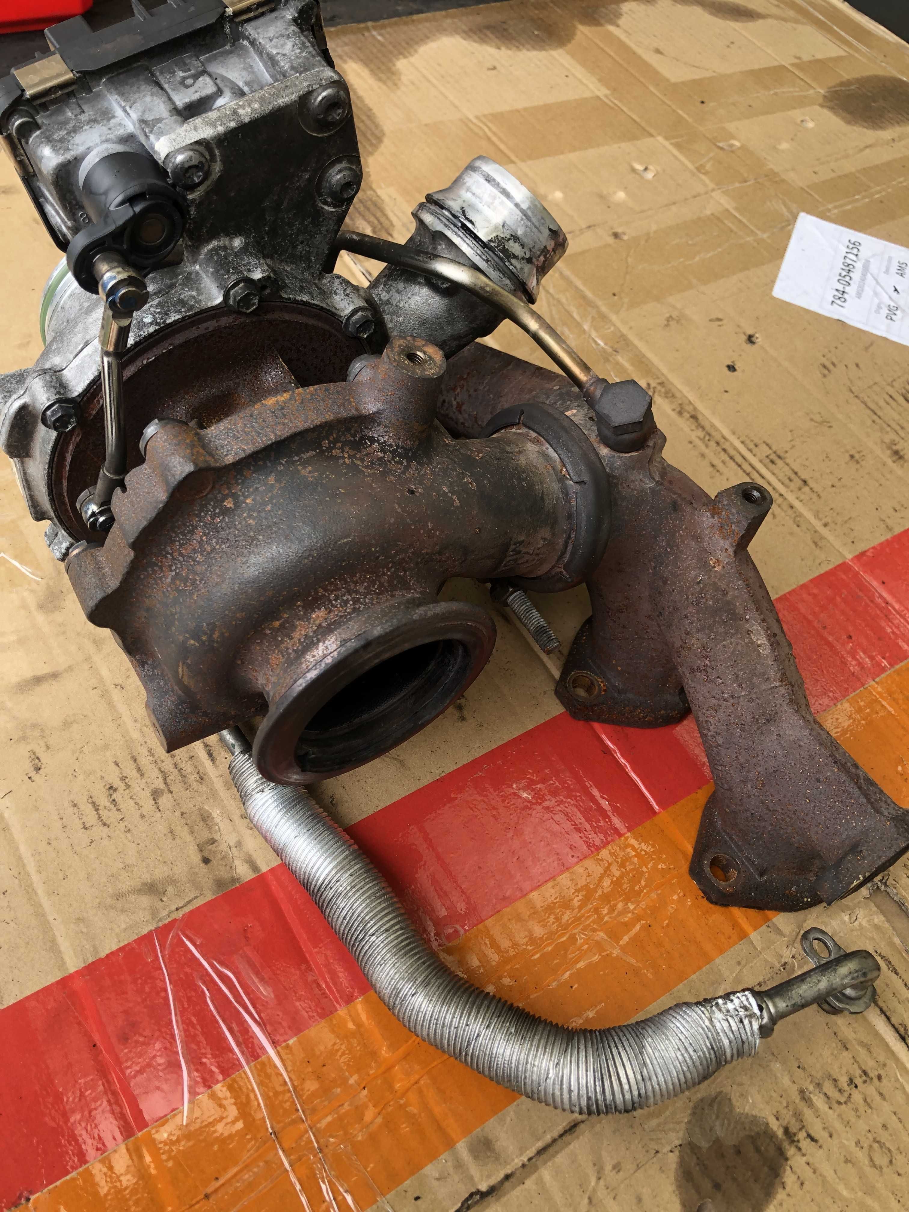 turbina turbosprężarka b47c20a 2.0d bmw f48 x1 f39 f45 mini f56 f60