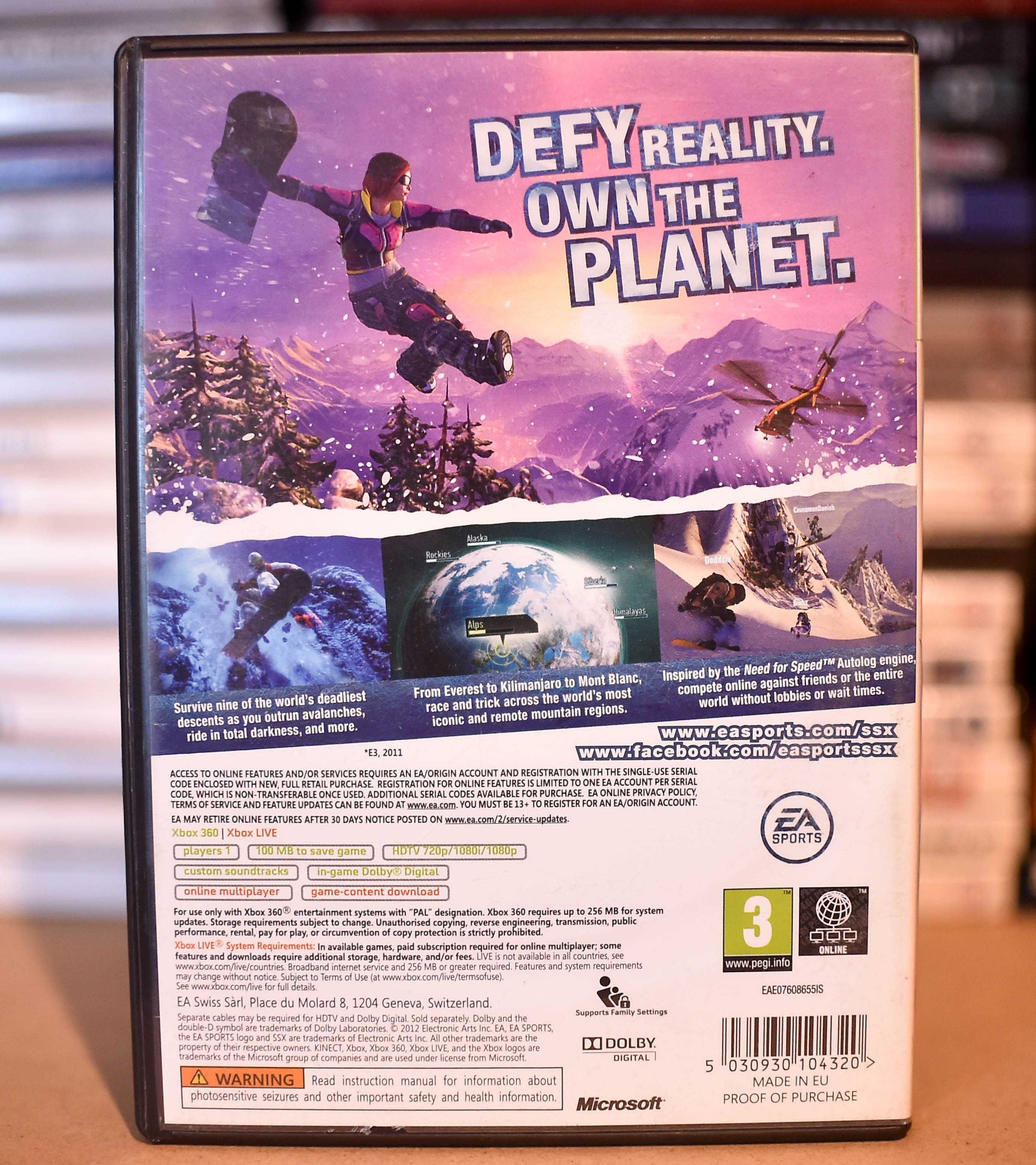 X360 # SSX . . . . .