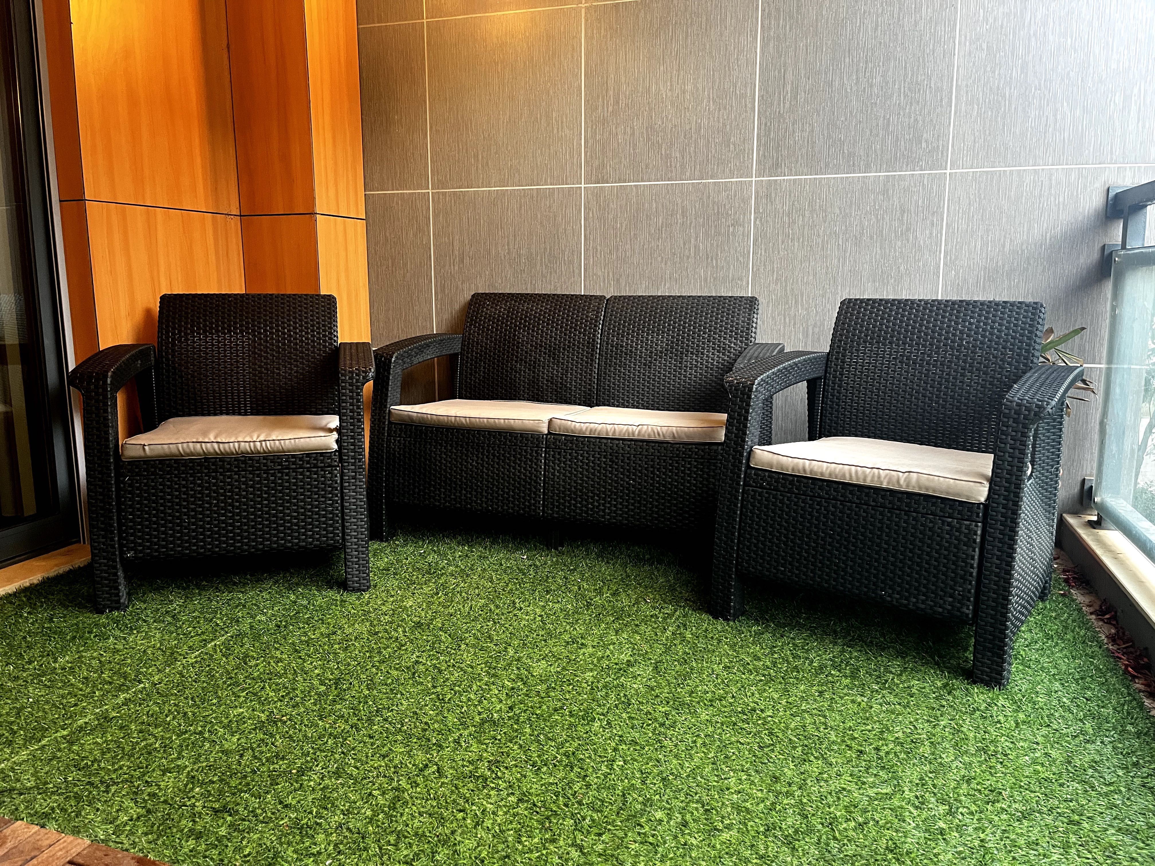 Conjunto de jardim + Mesa de apoio