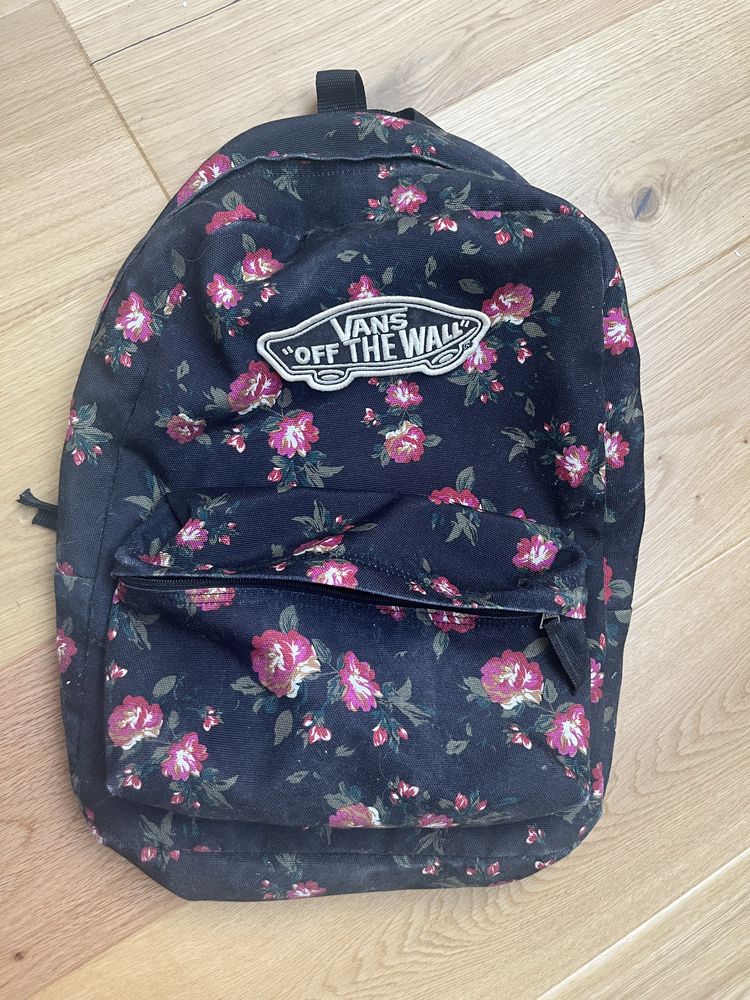 Plecak do szkoly vans w kwiatki