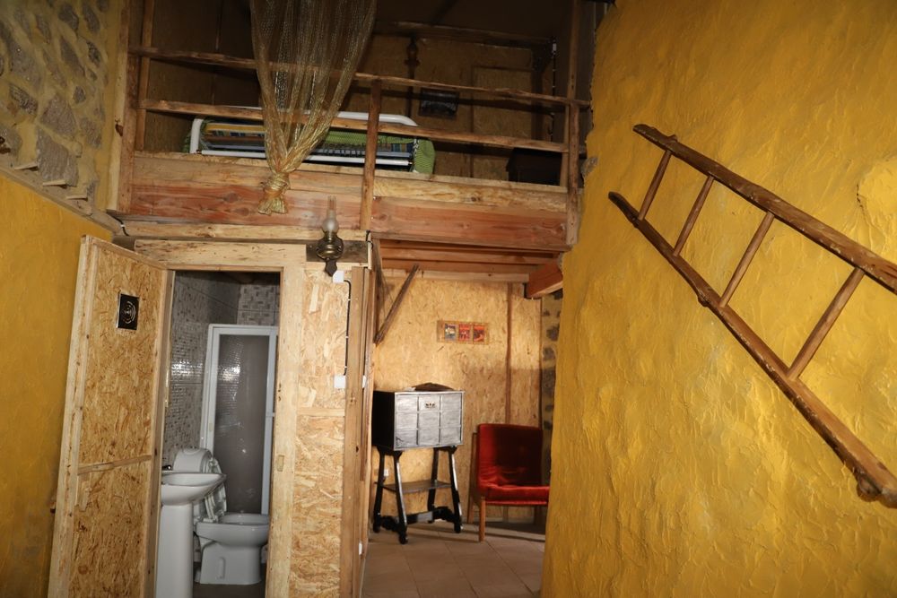 Casa reconstruida na serra da estrela