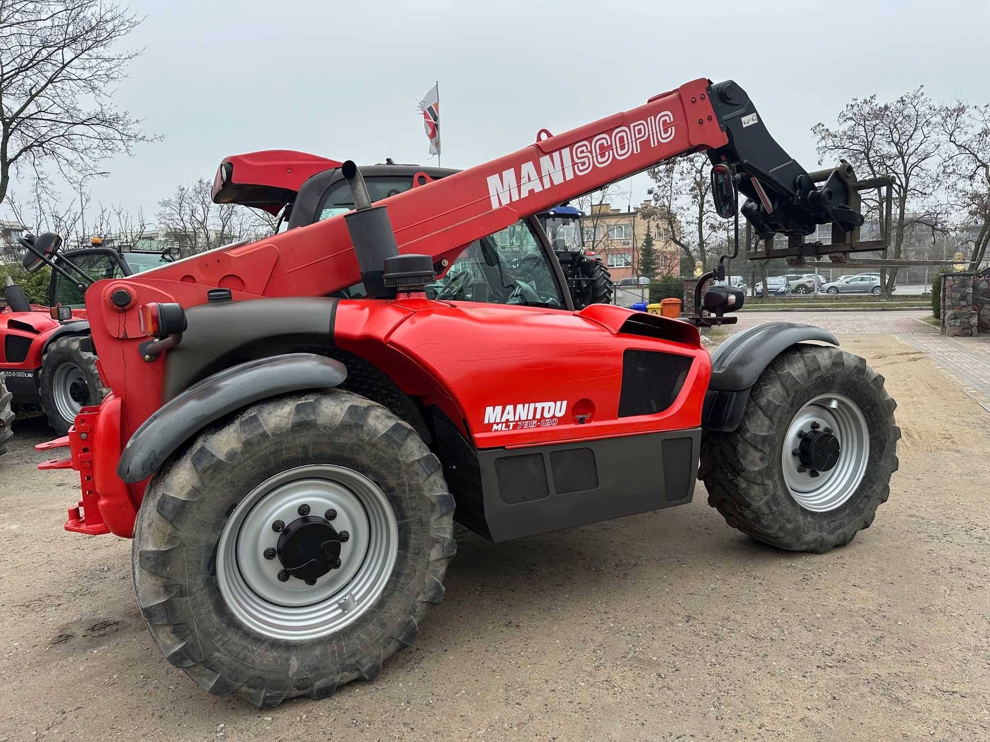 Manitou 735 120 LSU 2013r! Stan BDB! BRUTTO! Ładowarka teleskopowa