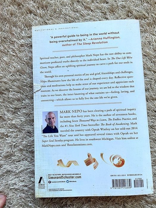 The One Life We're Given: Finding the Wisdom That Waits in Your Heart