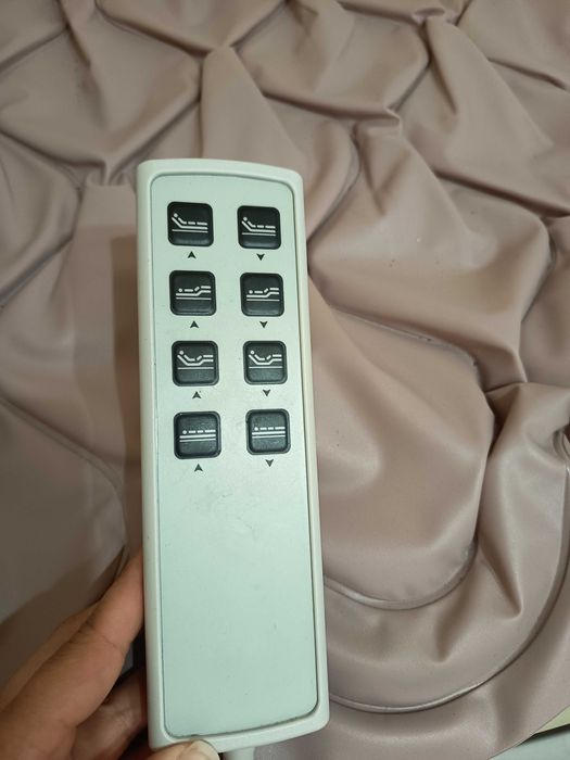 Cama articulada com colchão + colchão insuflável anti escaras c/ bomba