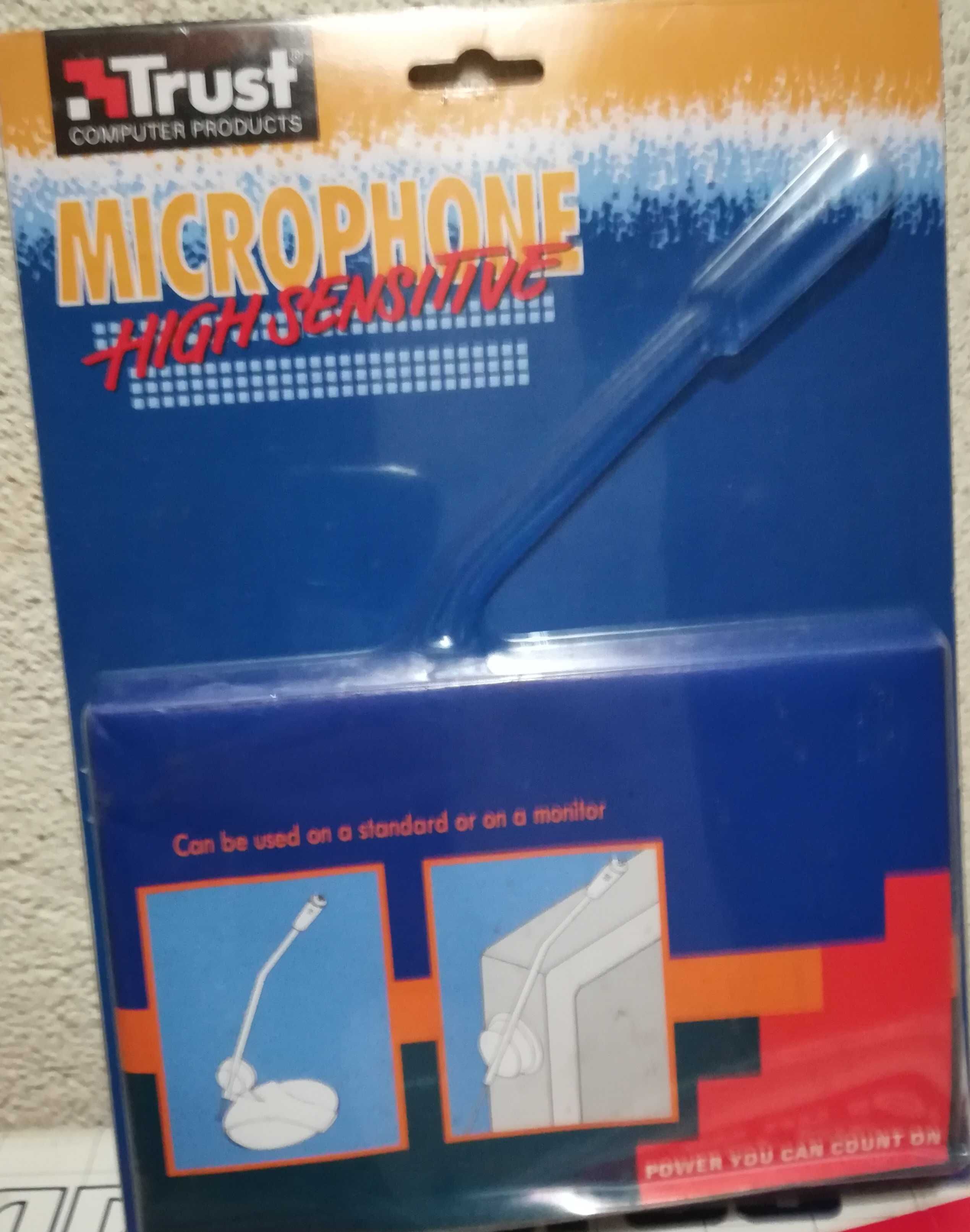 Microfone Trust para Computador PC com base